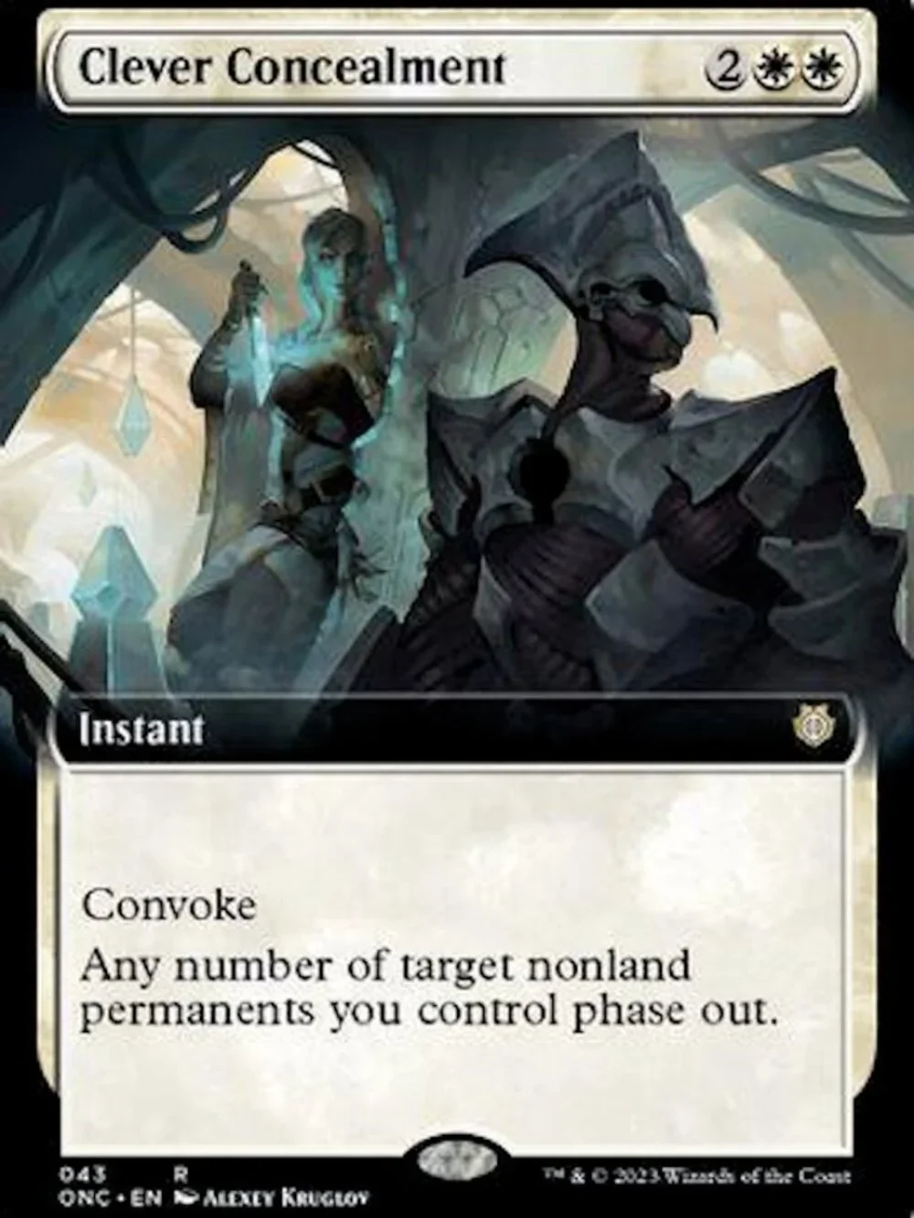 Clever Concealment (Extended Art) Commander: Phyrexia: All Will Be One Regular